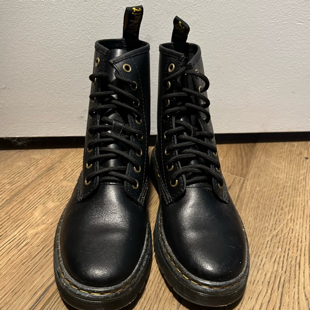 Dr. Martens Zavala Leather Lace-Up Boots M6/W7.5